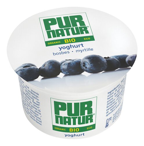 Pur Natur Yoghurt bosbes bio 100g